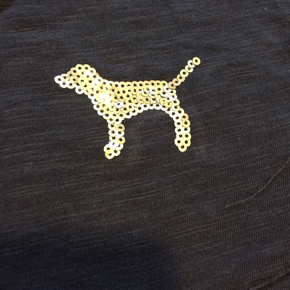 NWT. BLING CAMPUS SHORT SLEEVE TEE LARGE - Picture 4 of 5